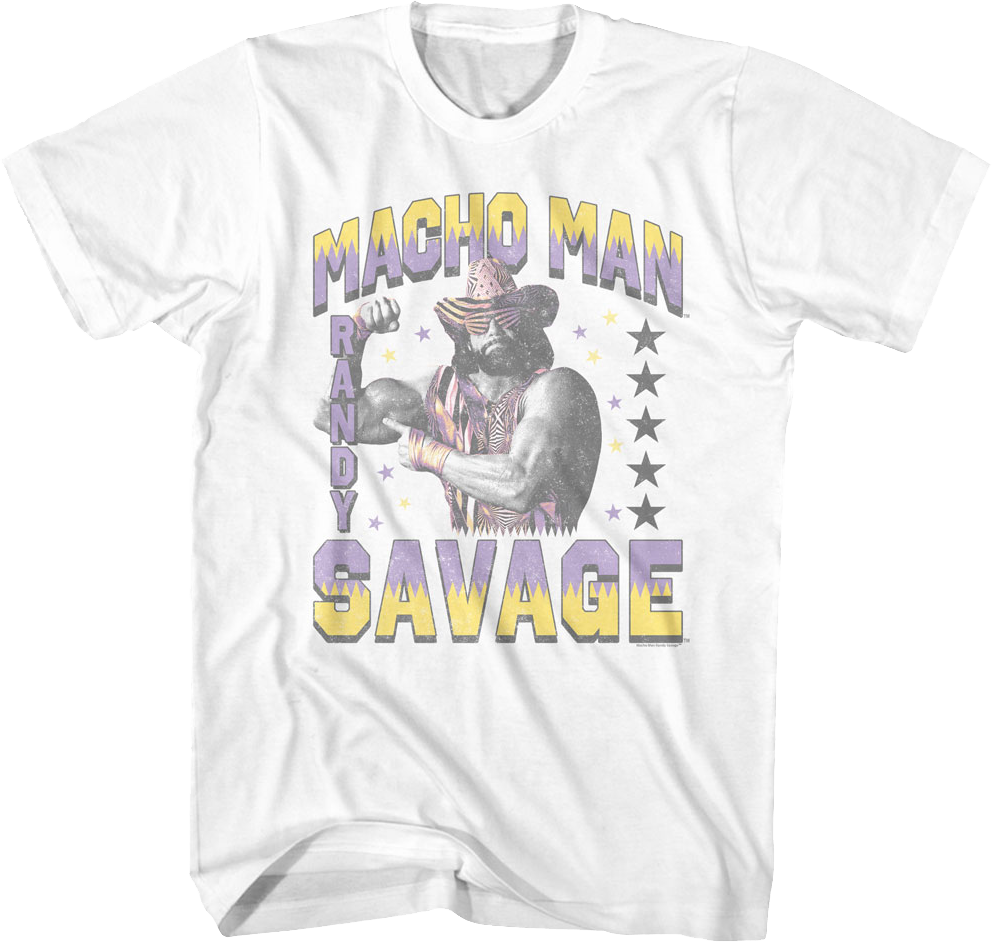 Superstar Macho Man Randy Savage T-Shirt product image 1