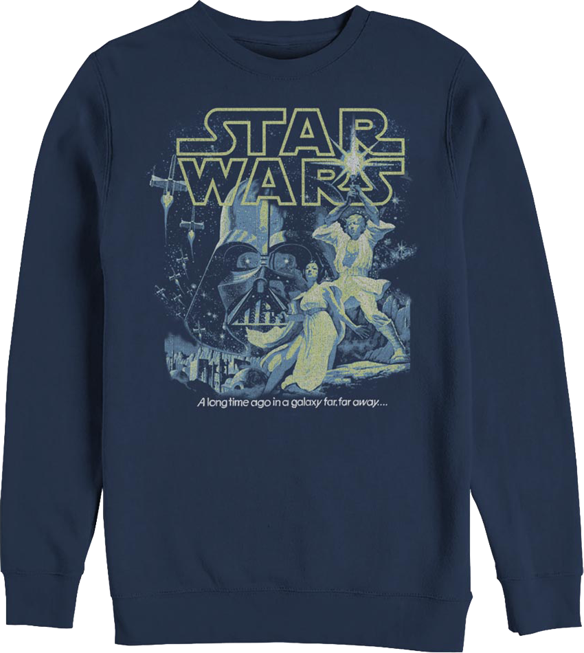 Tagline Poster Star Wars Sweatshirt