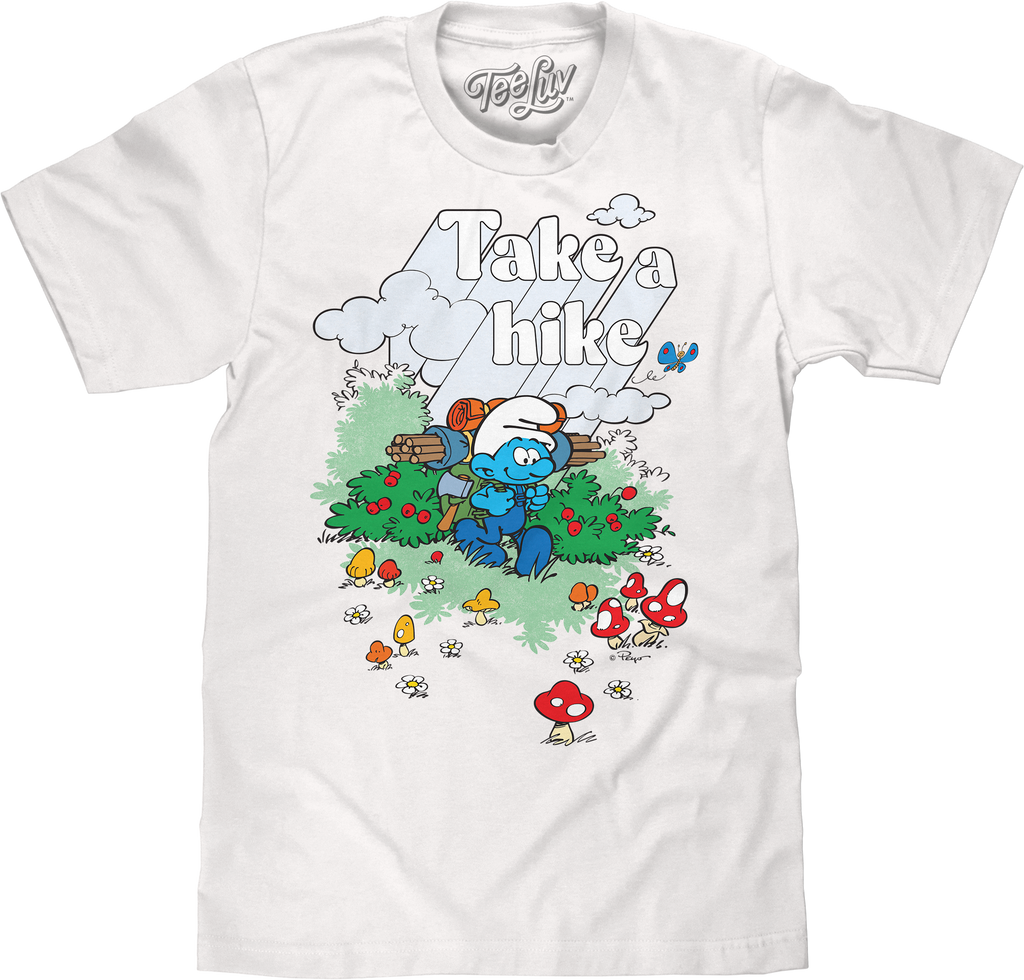Take A Hike Smurfs T-Shirt product image 1