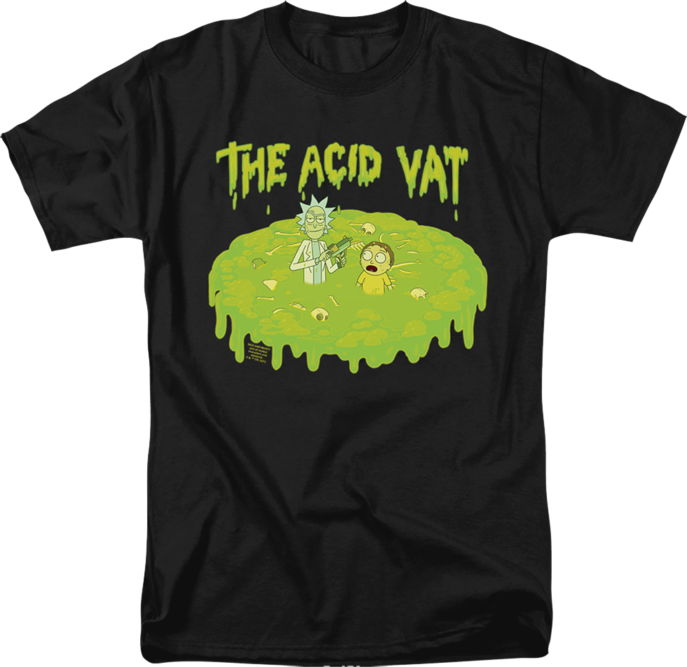 The Acid Vat Rick And Morty T-Shirt product image 1