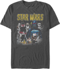 The Empire Strikes Back Collage Star Wars T-Shirt product image 1