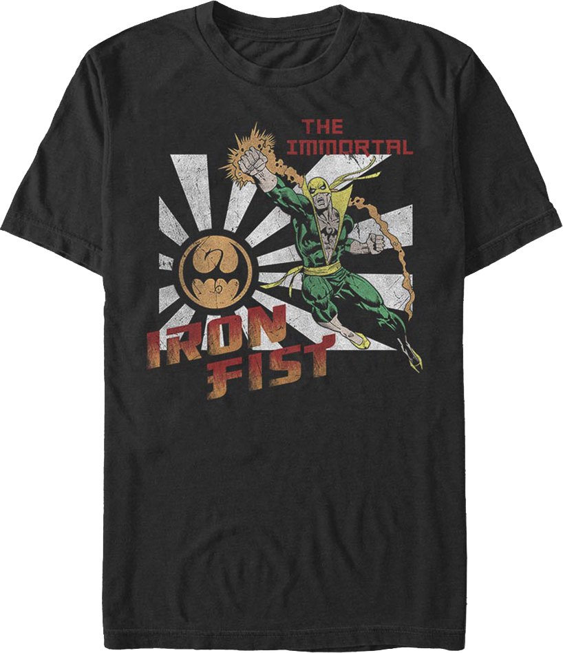 The Immortal Iron Fist Marvel Comics T-Shirt product image 1
