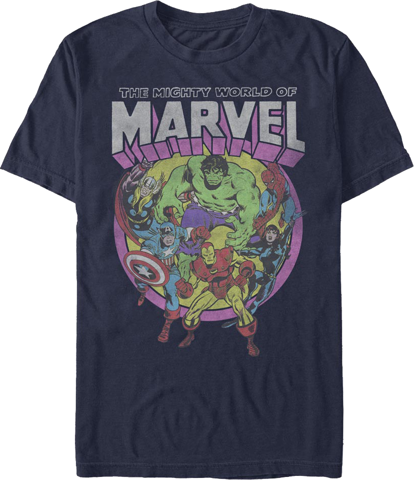 The Mighty World Of Marvel T-Shirt product image 1