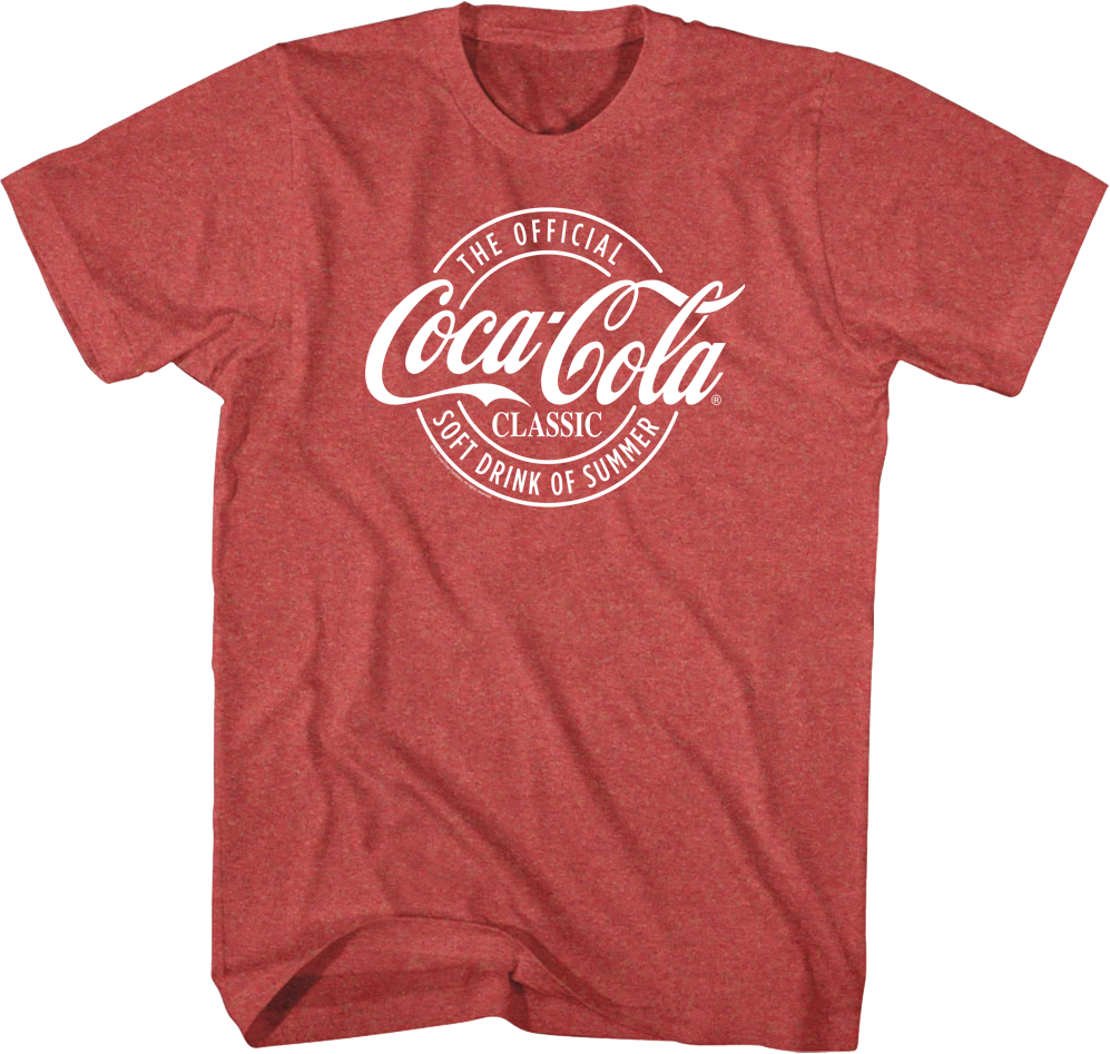 The Official Soft Drink Of Summer Coca-Cola T-Shirt product image 1