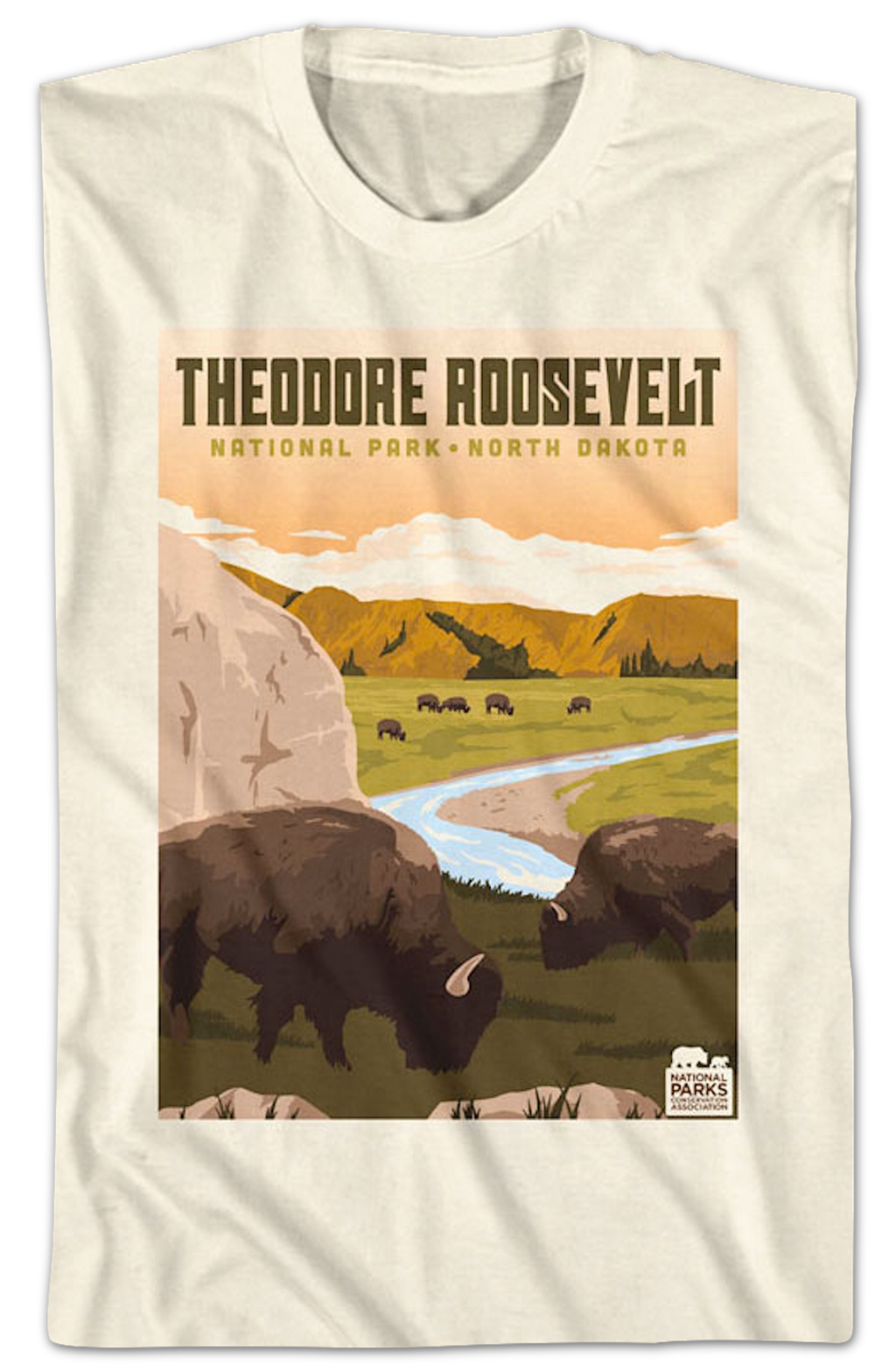 Theodore Roosevelt National Park T-Shirt product image 2