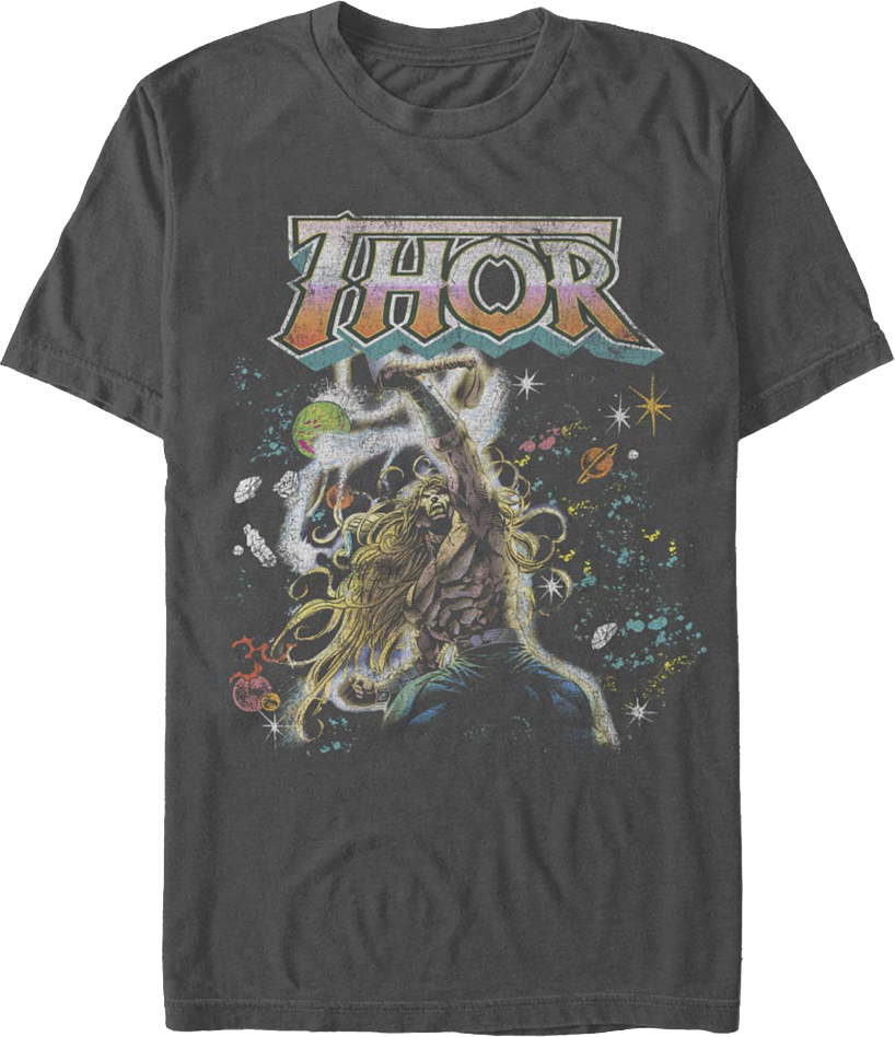 Thor Asgardian In Space Marvel Comics T-Shirt product image 1