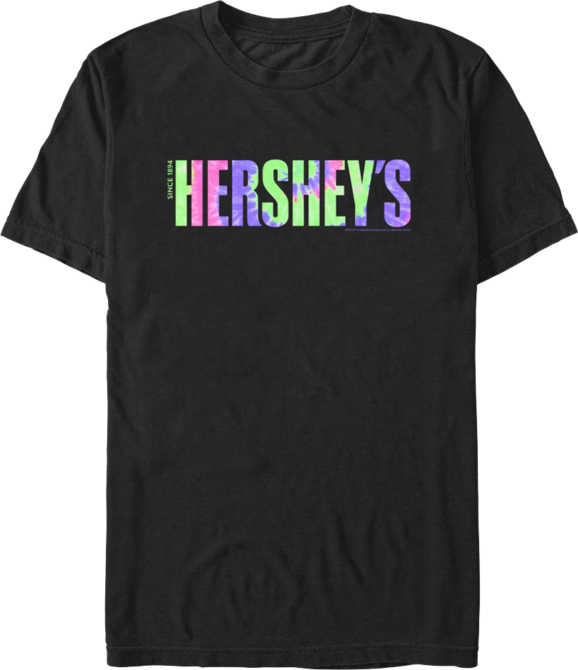 Tie Dye Logo Hershey's T-Shirt product image 1