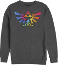Tie Dye Trifoce Logo Legend of Zelda Nintendo Sweatshirt product image 1