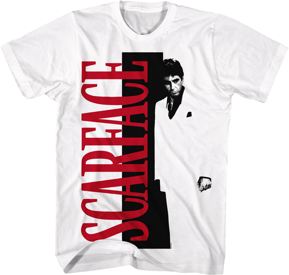 Tony Montana Poster Scarface T-Shirt
