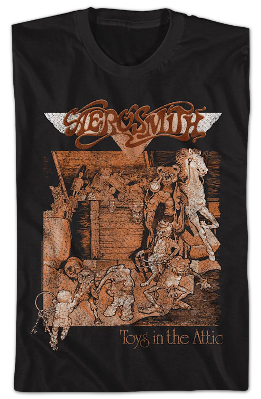 Toys In The Attic Album Cover Aerosmith T-Shirt product image 2