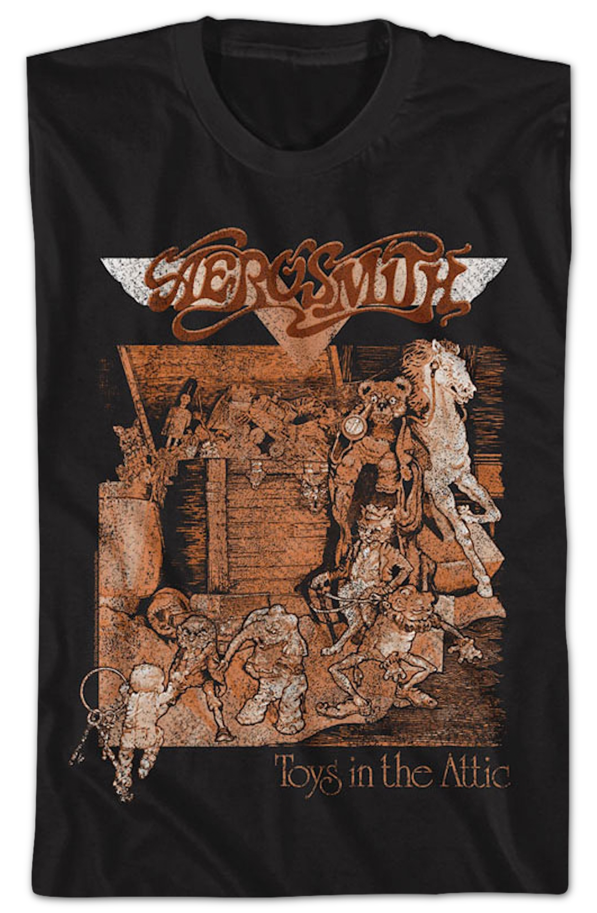 Toys In The Attic Album Cover Aerosmith T-Shirt product image 2