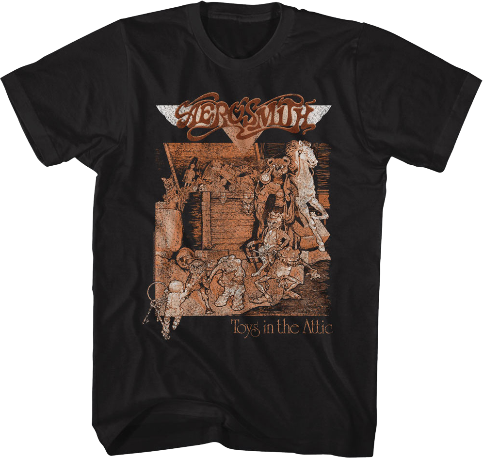 Toys In The Attic Album Cover Aerosmith T-Shirt product image 1