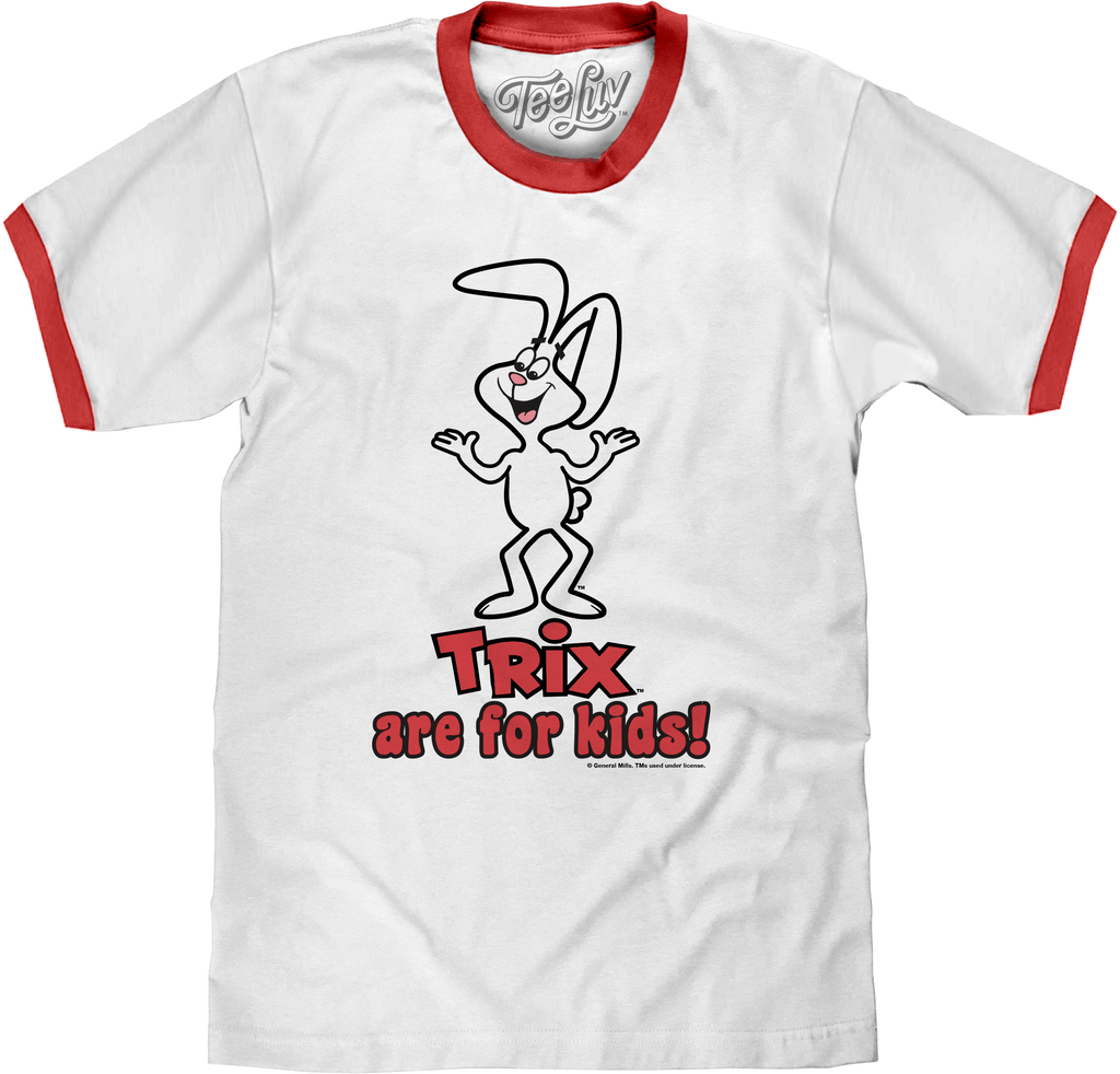 Trix Are For Kids Ringer Shirt product image 1