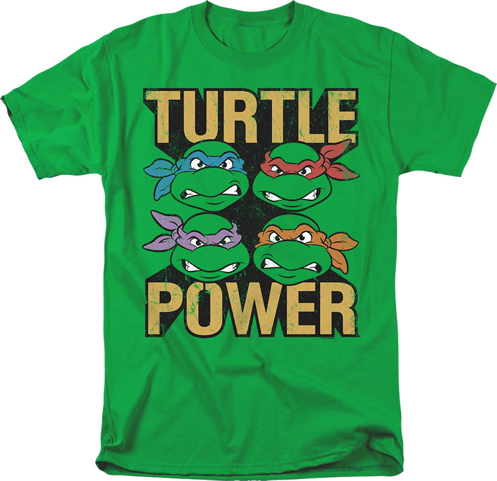 Turtle Power Collage Teenage Mutant Ninja Turtles T-Shirt product image 1