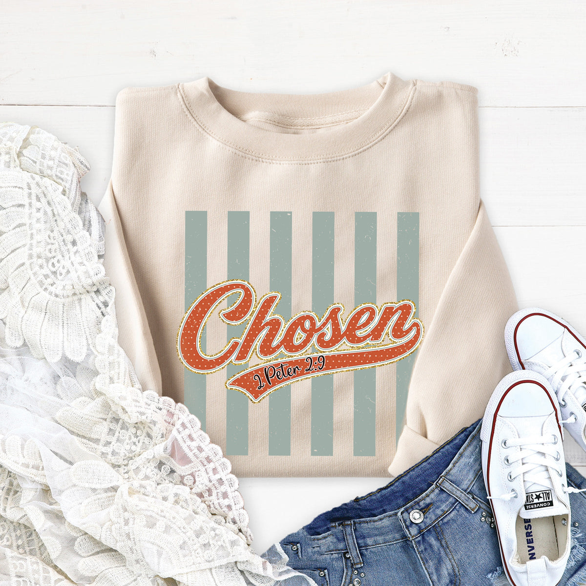 Typo Special ** Chosen Sweatshirt product image 2