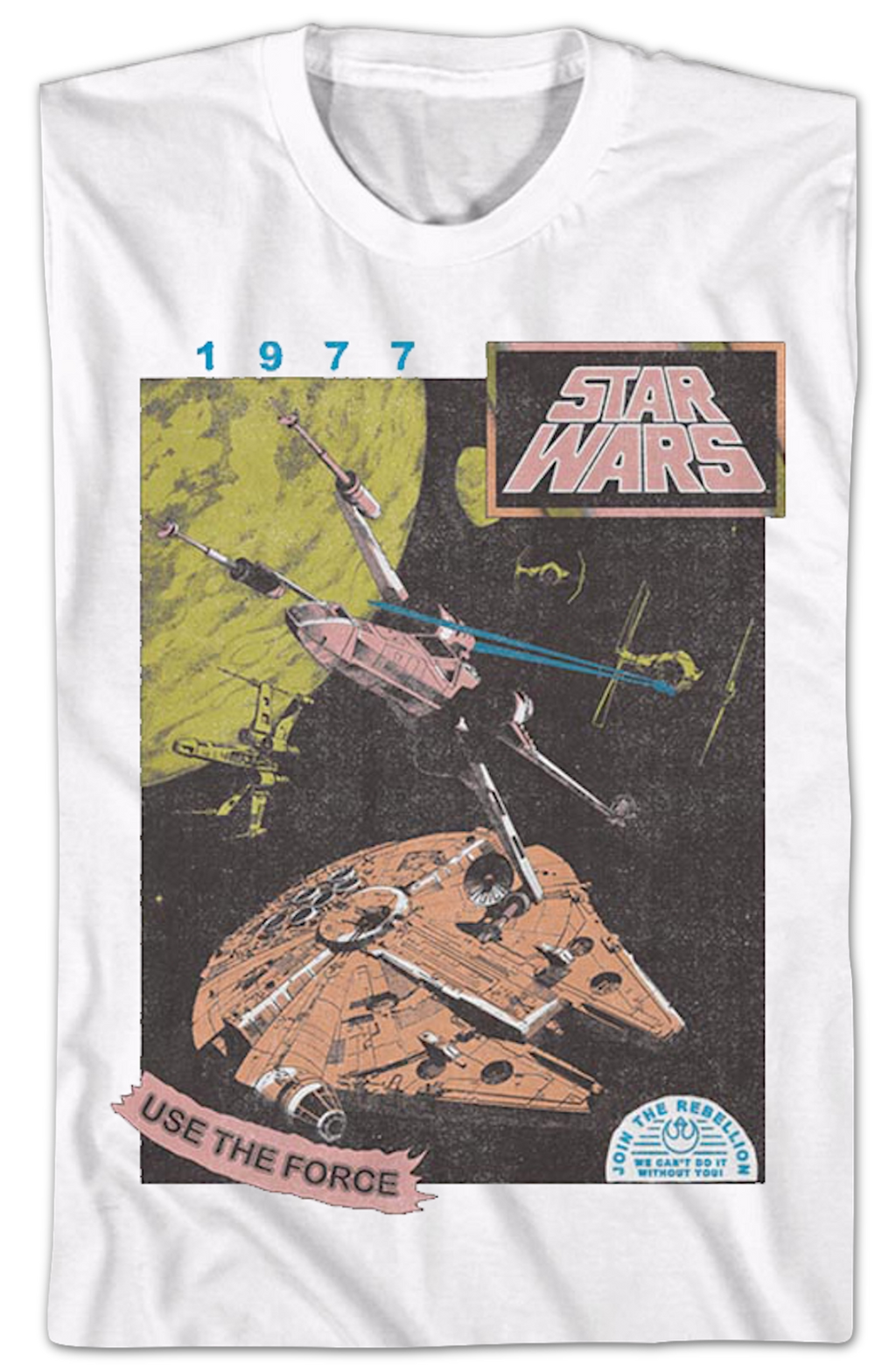 Use The Force 1977 Star Wars T-Shirt product image 2