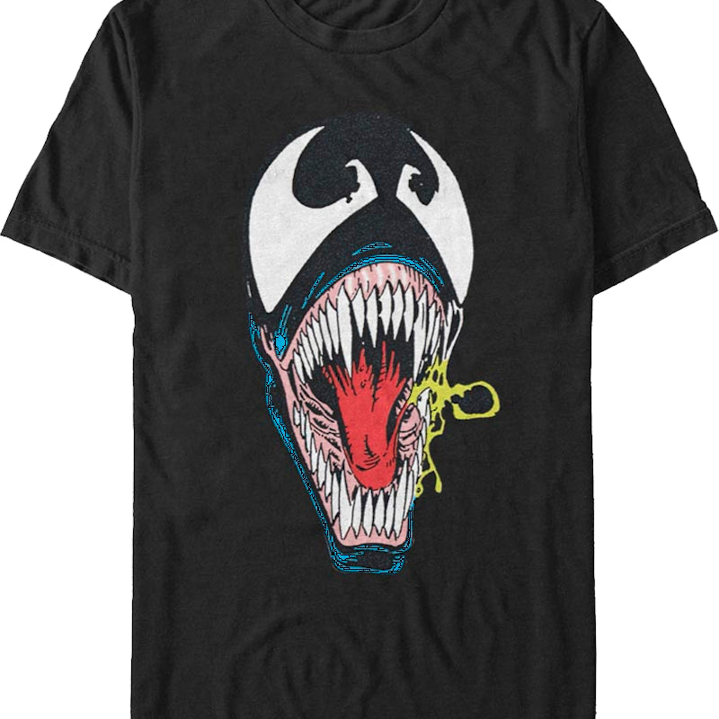 Venom Fangs Marvel Comics T-Shirt product image 1