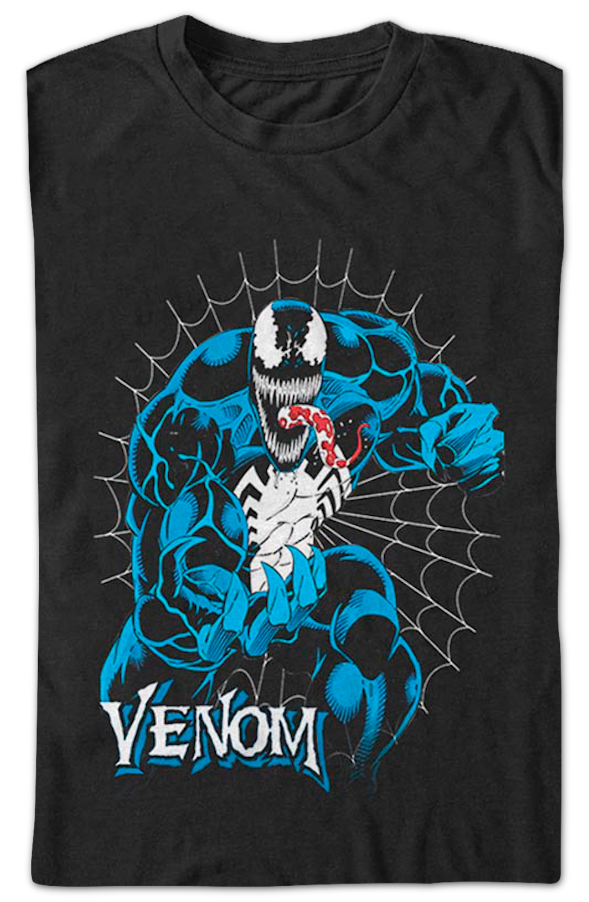 Venom Web Marvel Comics T-Shirt product image 2