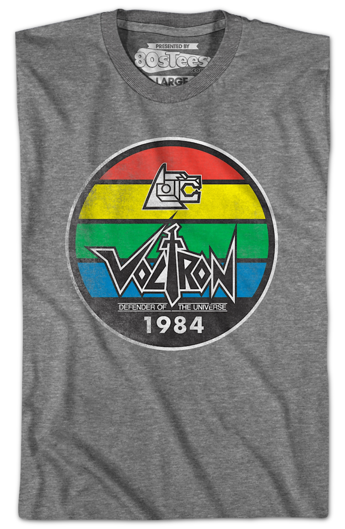 Vintage 1984 Stripes Voltron T-Shirt product image 2