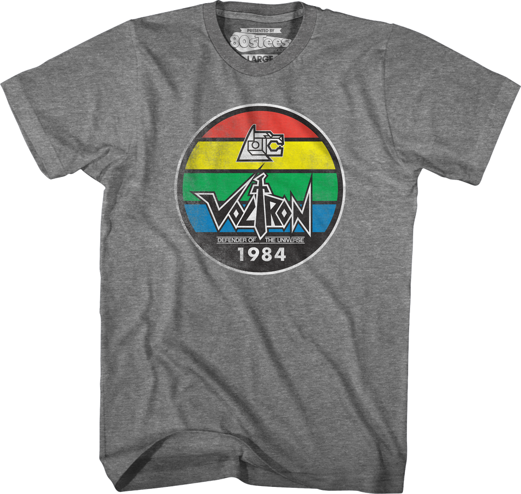 Vintage 1984 Stripes Voltron T-Shirt product image 1