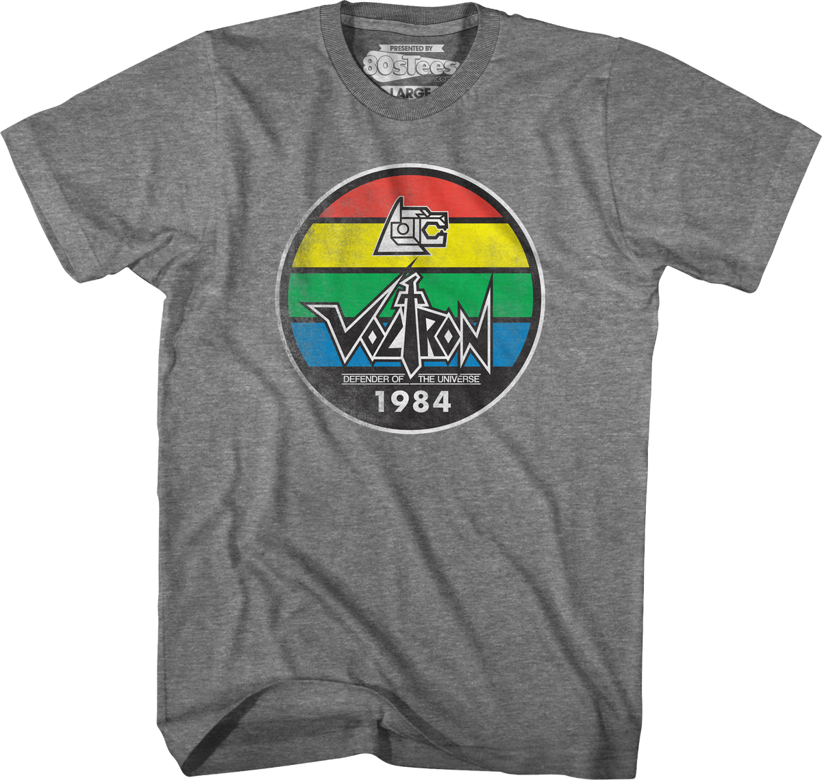 Vintage 1984 Stripes Voltron T-Shirt product image 1