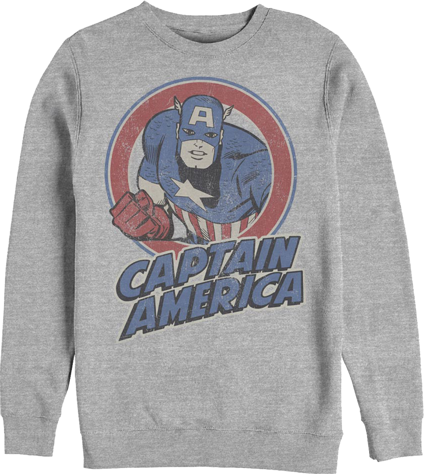 Vintage Captain America Marvel Comics Sweatshirt product image 1