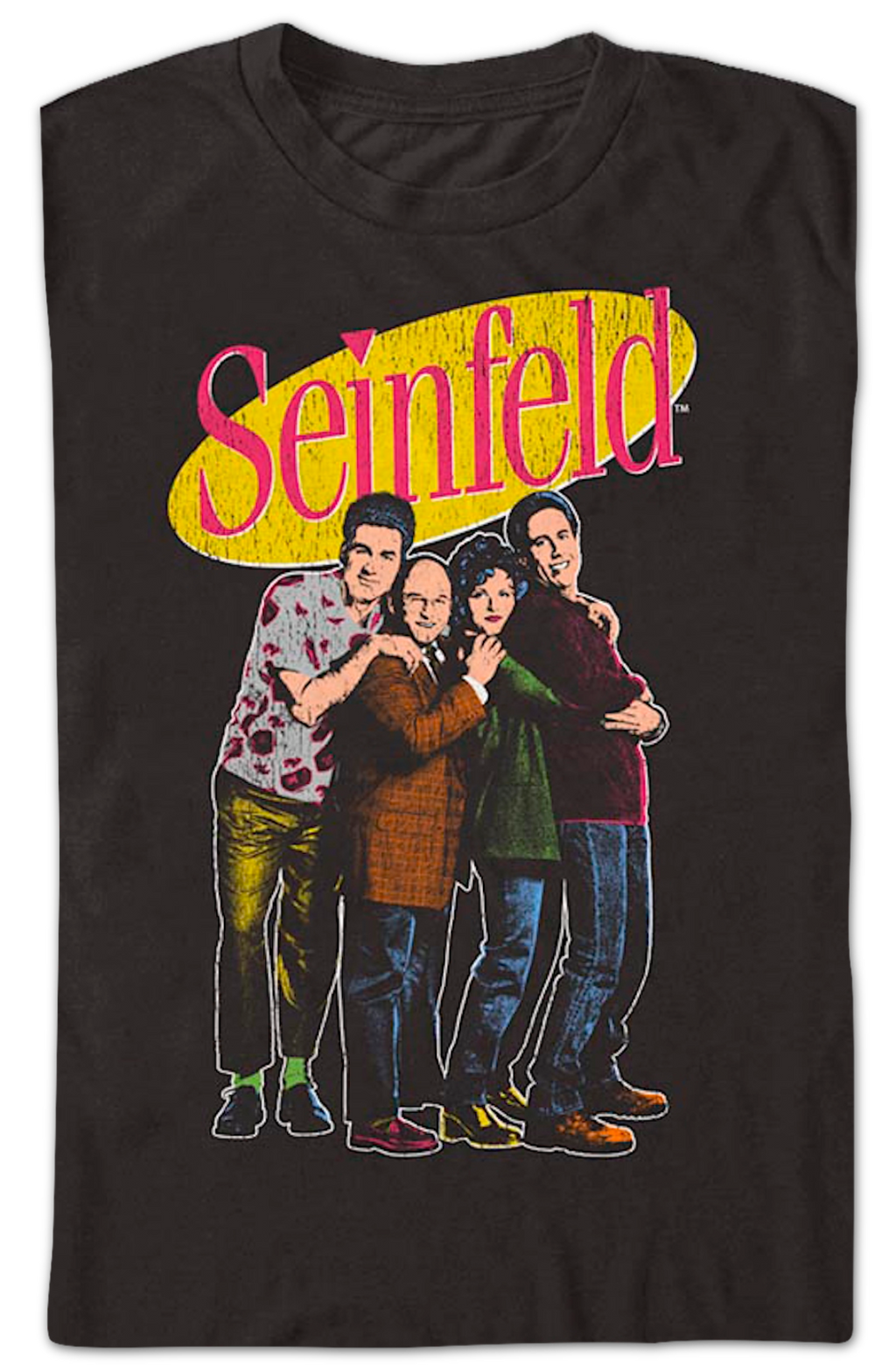 Vintage Cast Photo Seinfeld T-Shirt product image 2