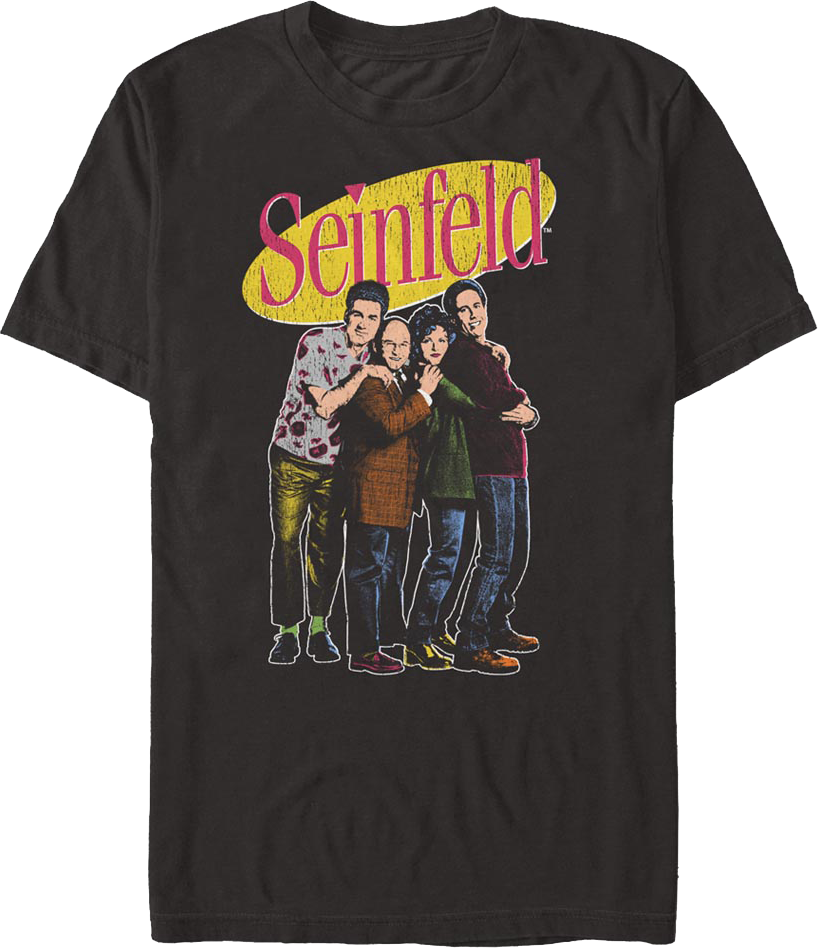 Vintage Cast Photo Seinfeld T-Shirt product image 1