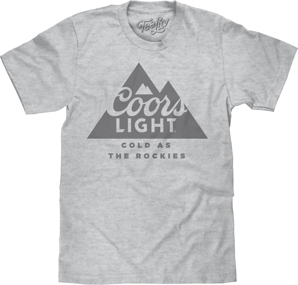 Vintage Cold As The Rockies Coors Light T-Shirt product image 1