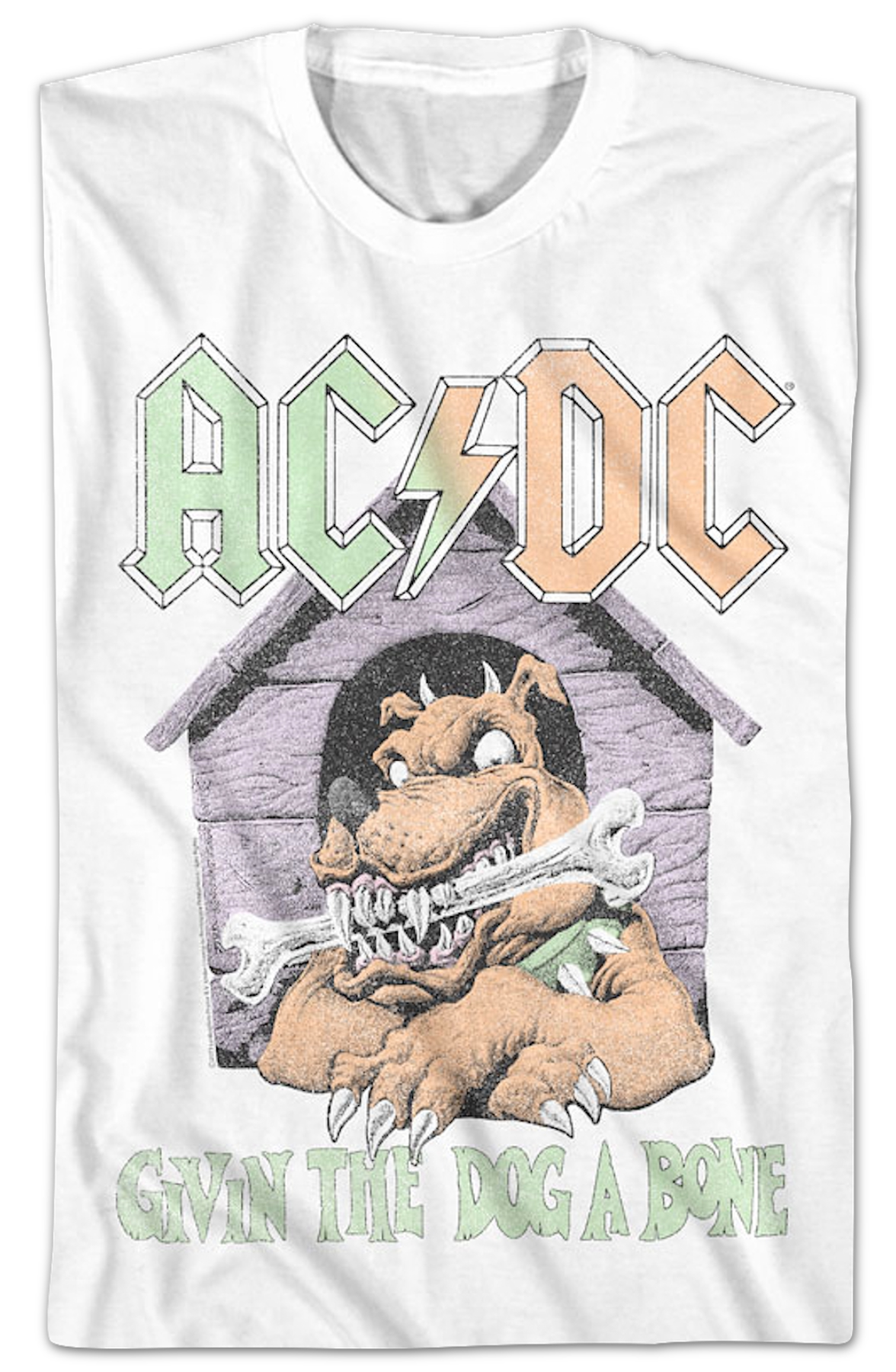 Vintage Givin The Dog A Bone ACDC T-Shirt product image 2