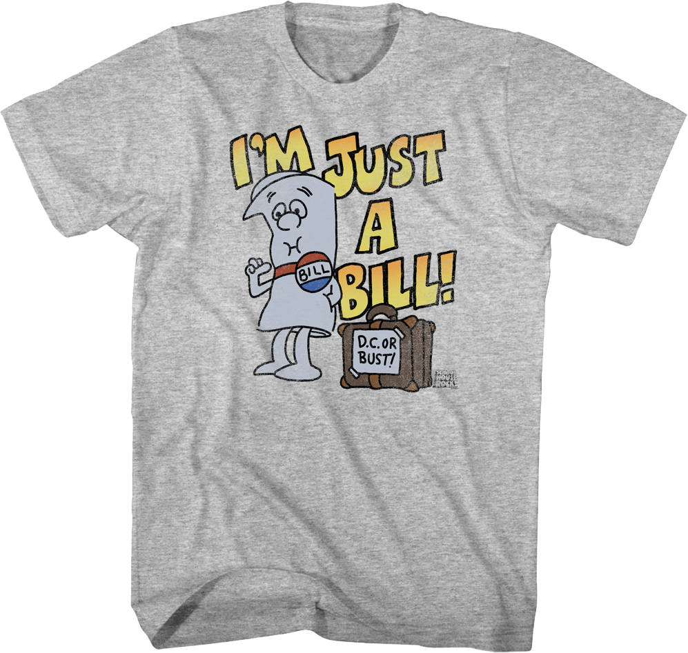 Vintage I'm Just A Bill Schoolhouse Rock T-Shirt product image 1