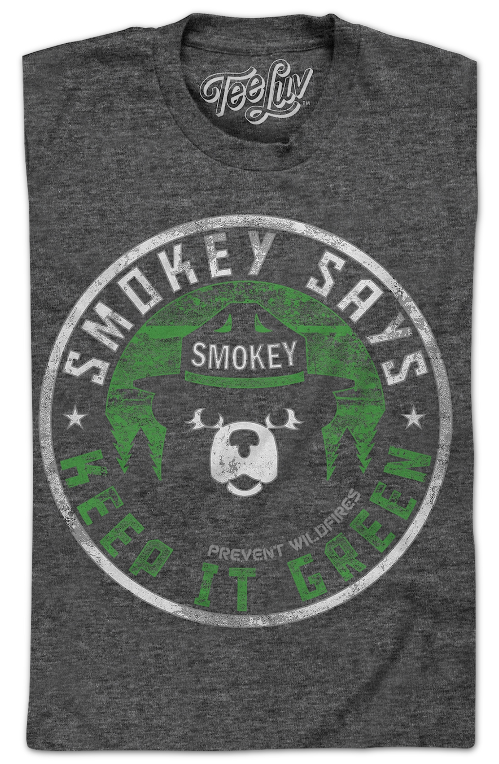 Vintage Keep It Green Smokey Bear T-Shirt product image 2