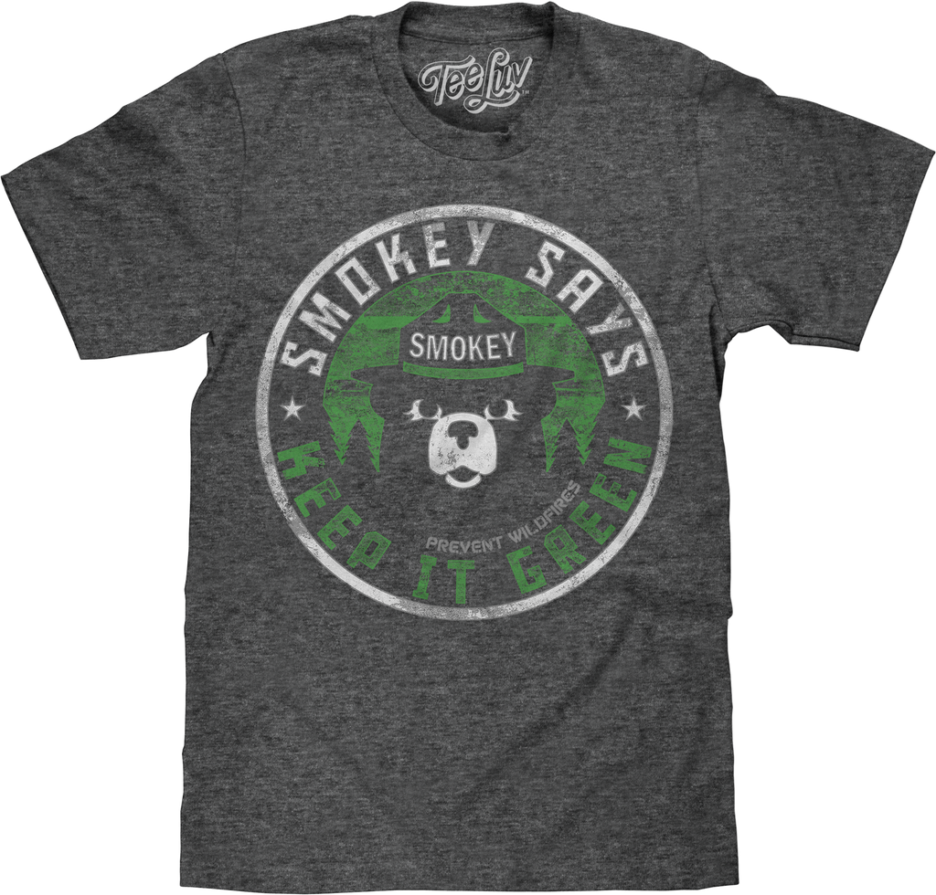 Vintage Keep It Green Smokey Bear T-Shirt product image 1