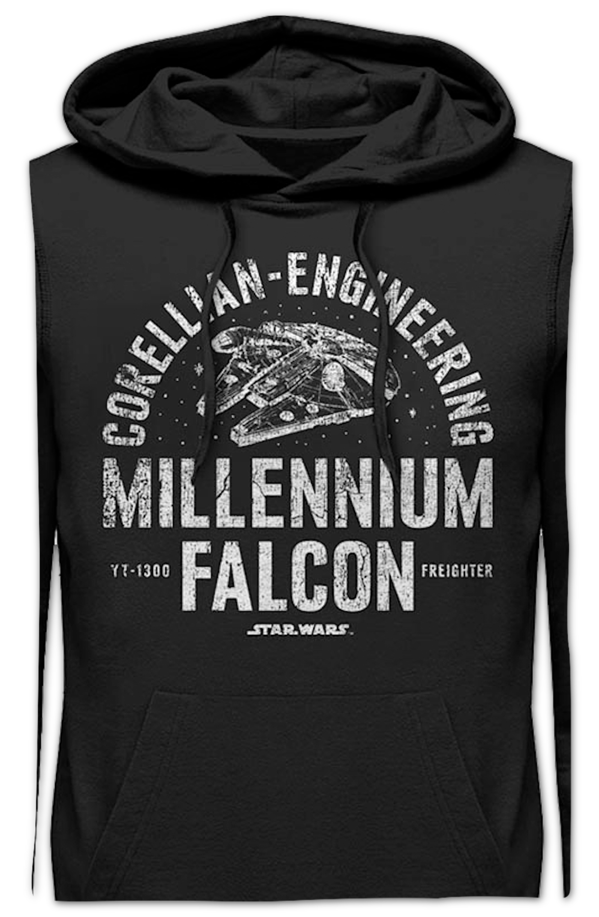 Vintage Millennium Falcon Star Wars Hoodie product image 2