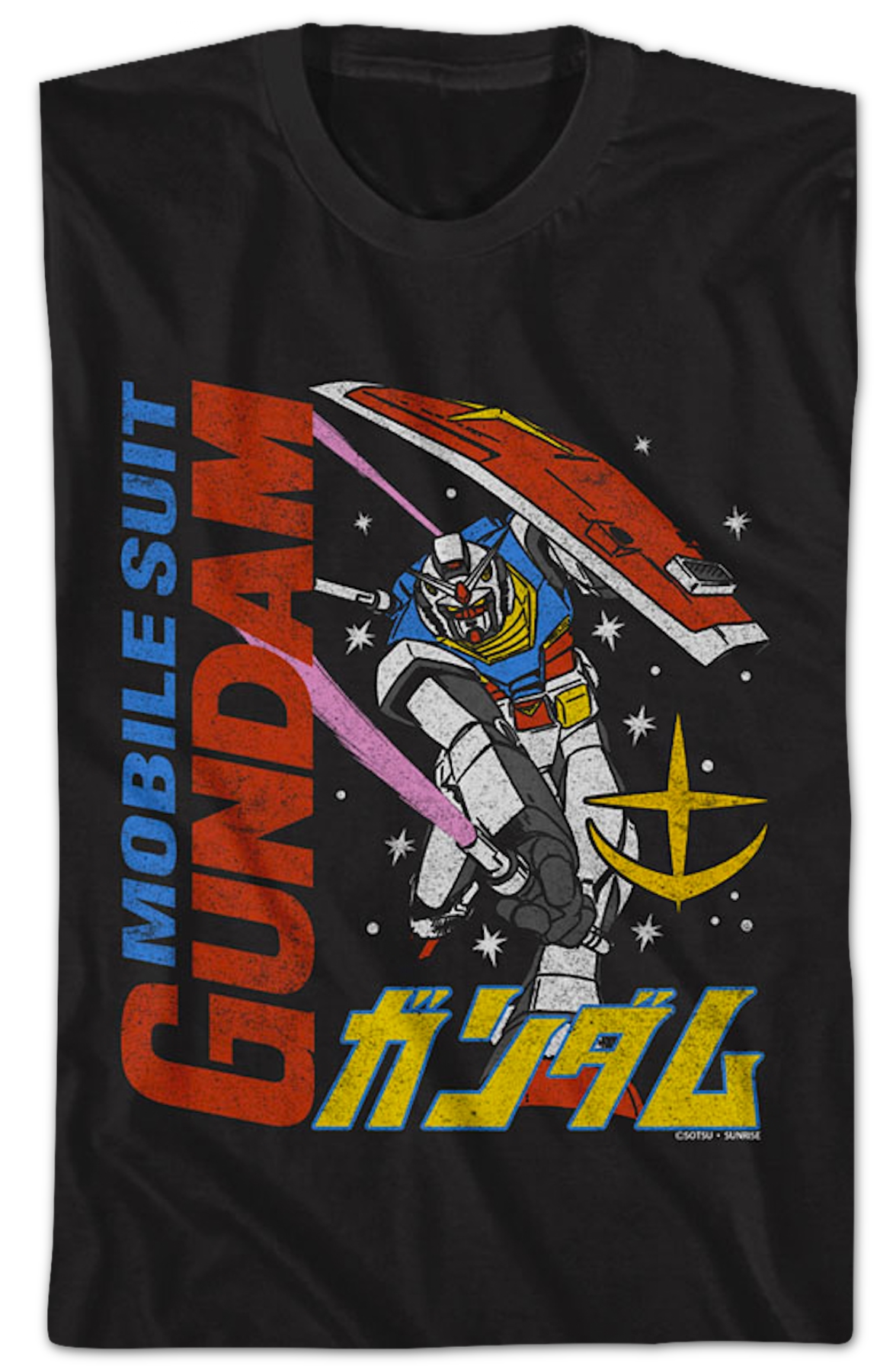 Vintage Mobile Suit Gundam T-Shirt product image 2