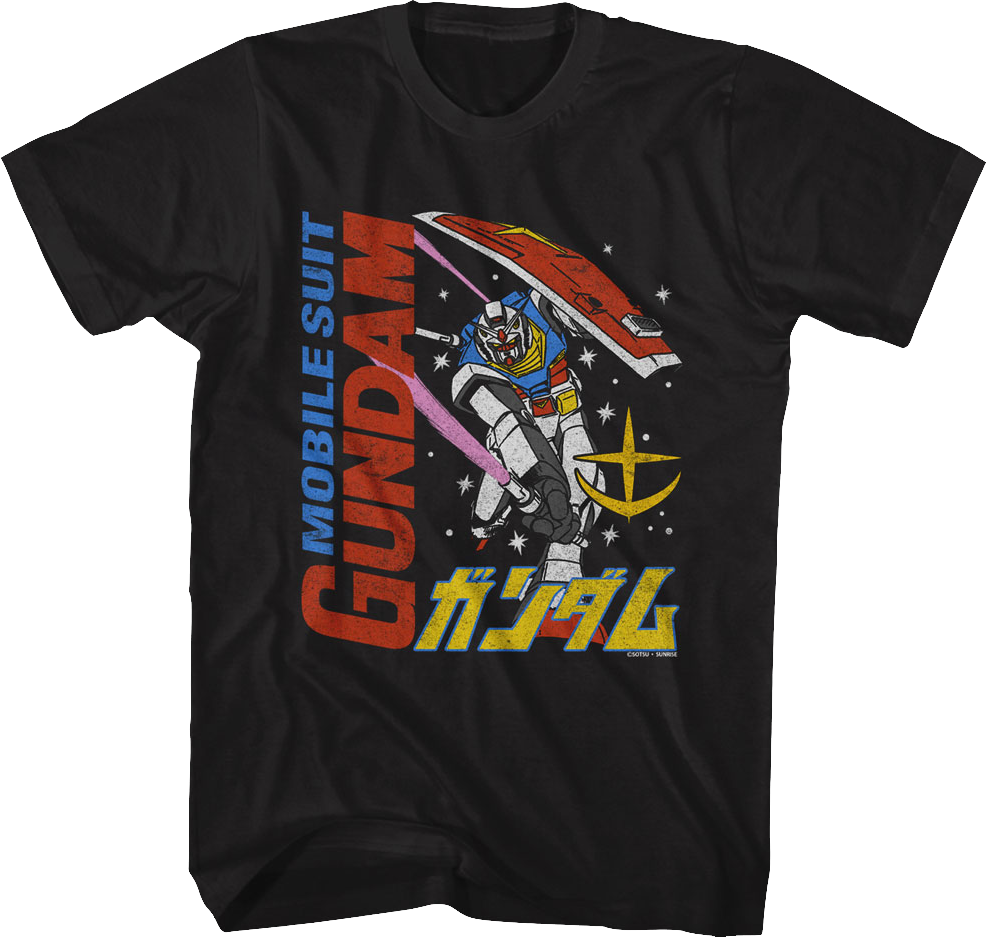 Vintage Mobile Suit Gundam T-Shirt product image 1