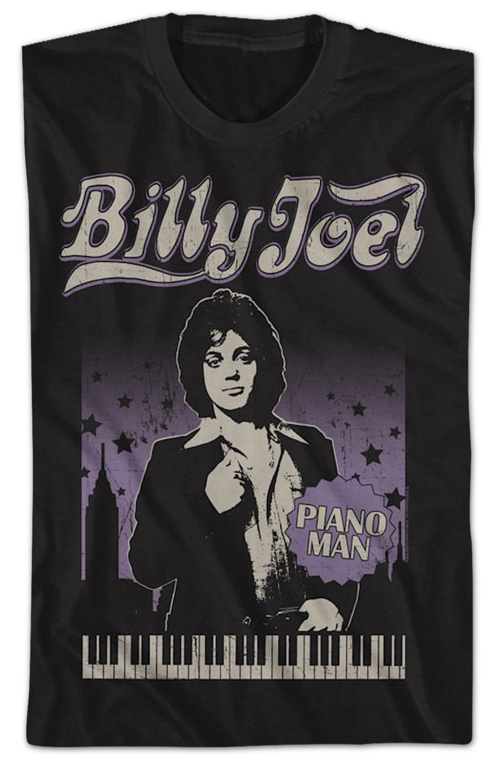 Vintage Piano Man Billy Joel T-Shirt product image 2