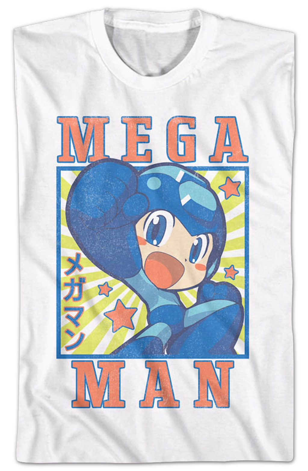 Vintage Stars Mega Man T-Shirt product image 2