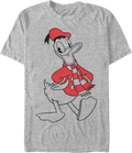 Vintage Winter Donald Duck Disney T-Shirt product image 1