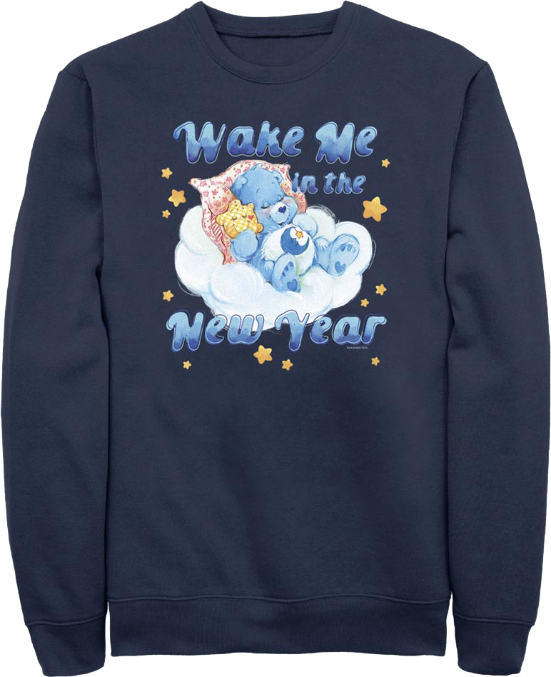 Wake Me in the New Year Care Bears Sweatshirt product image 1
