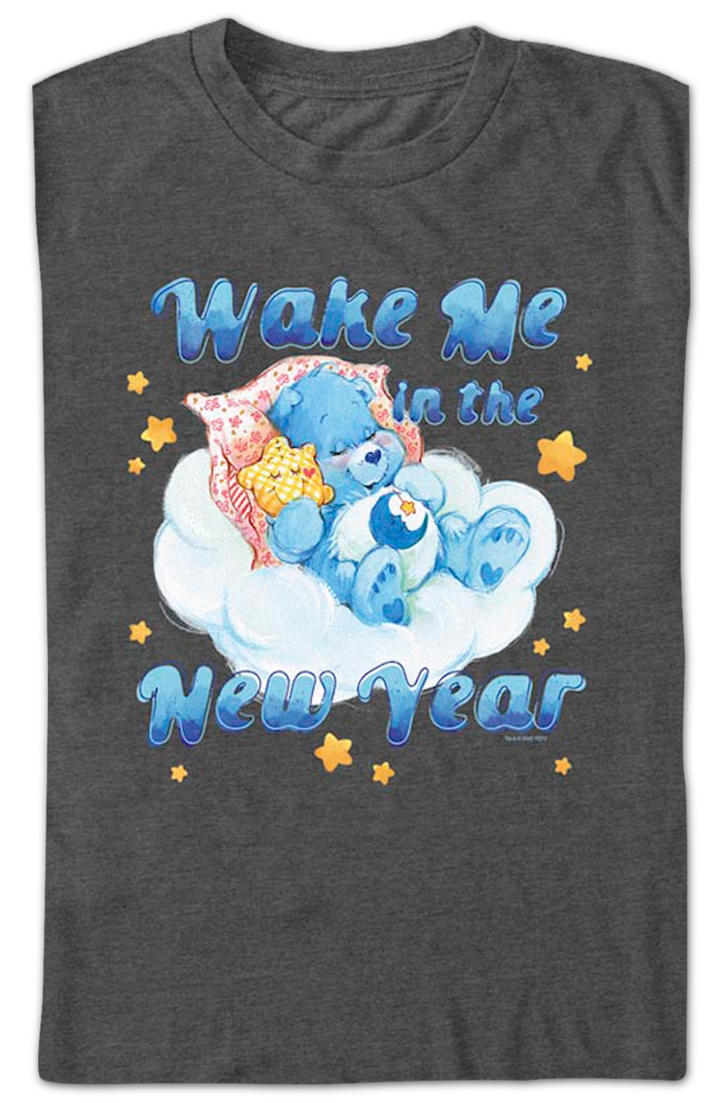 Wake Me in the New Year Care Bears T-Shirt product image 2