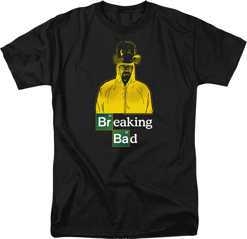 Walter White Hazmat Suit Breaking Bad T-Shirt product image 1