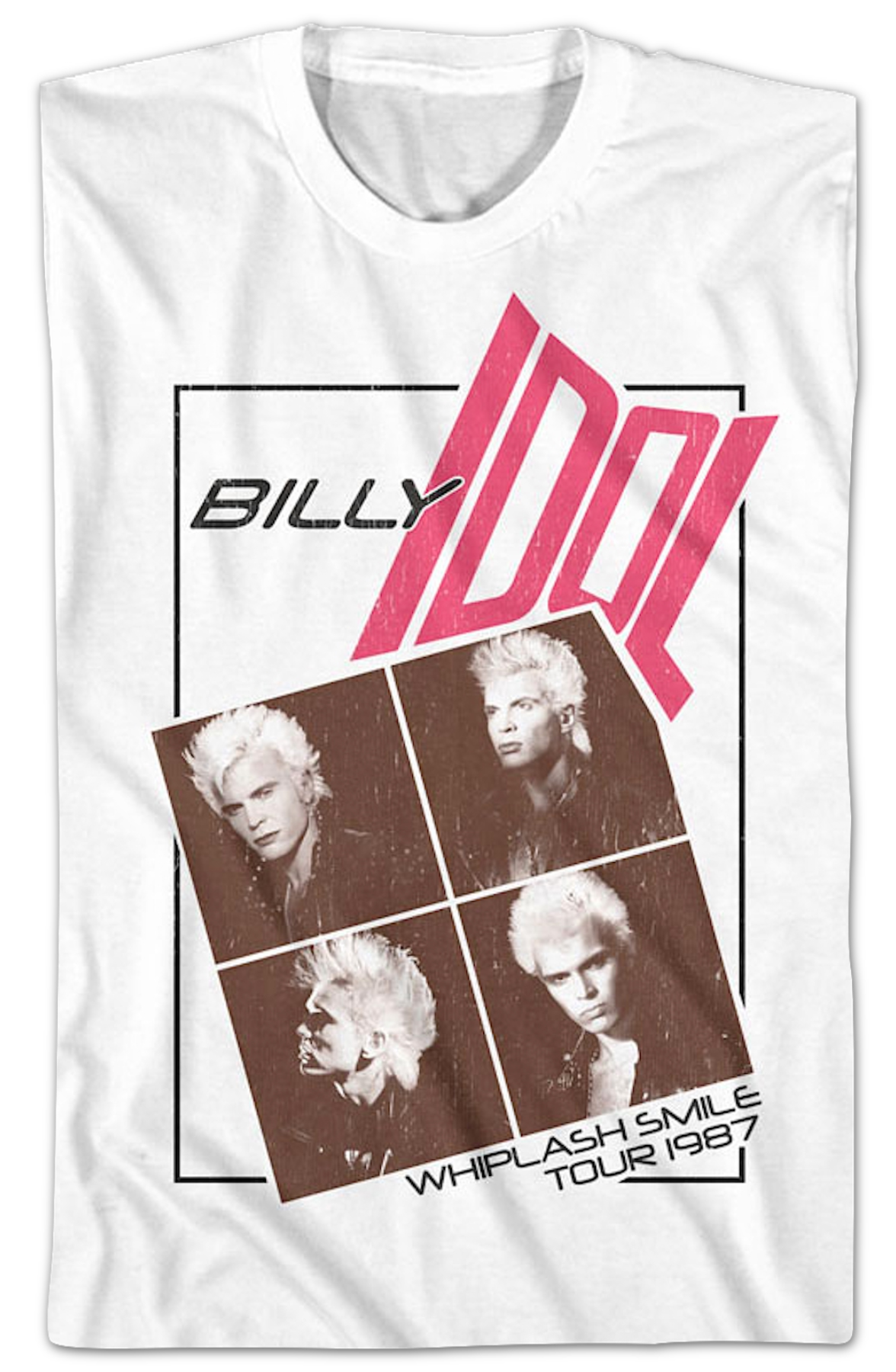 Whiplash Smile Tour Billy Idol T-Shirt product image 2