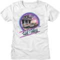 Womens Airbrush Hill Valley Back To The Future Shirt product image 1