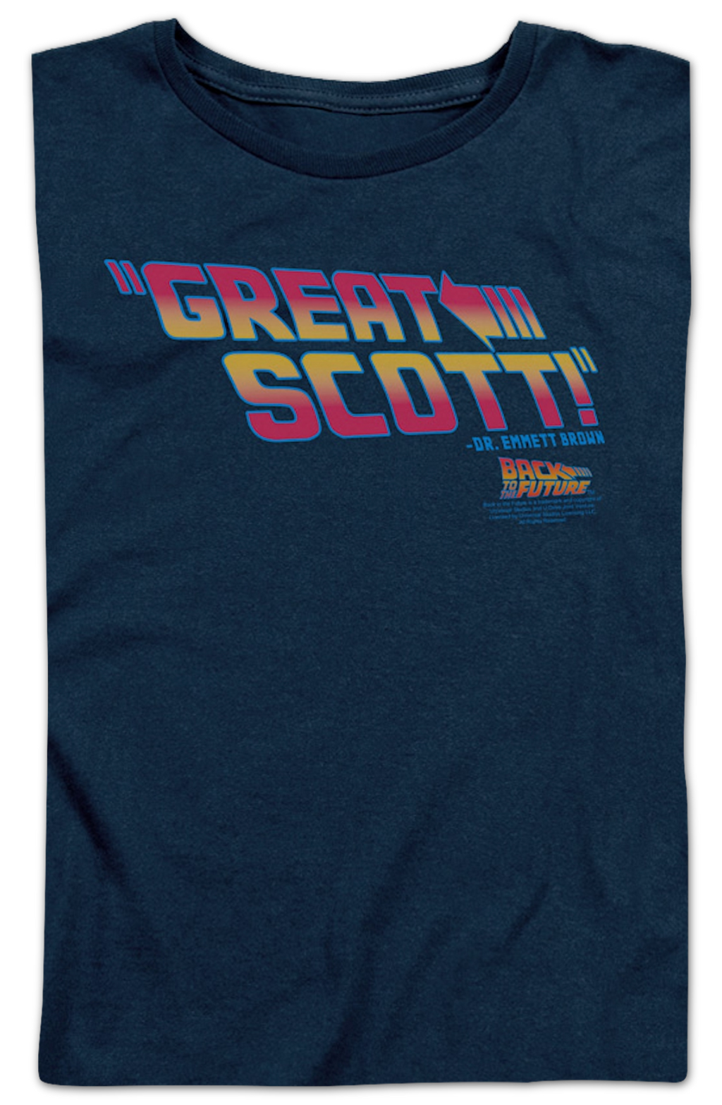 Womens Back To The Future Great Scott Shirt product image 2