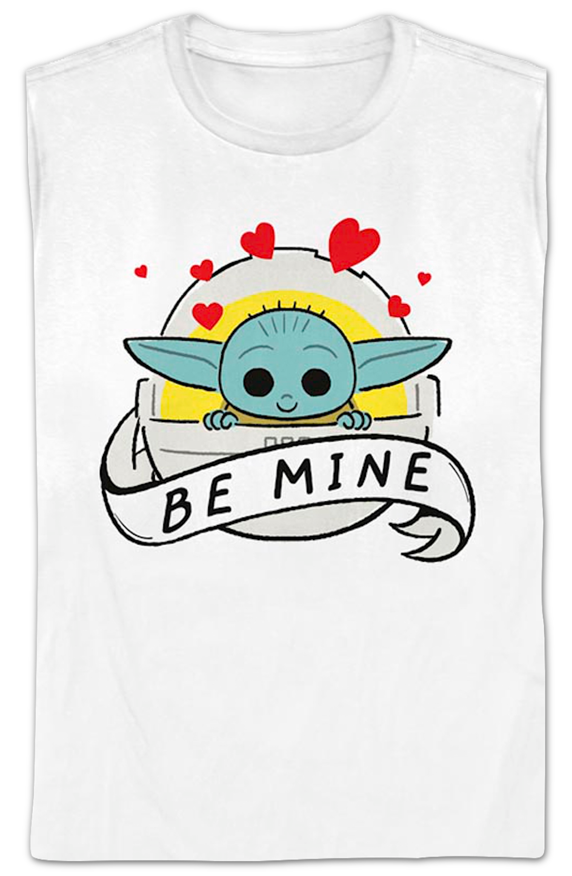 Womens Be Mine Mandalorian Star Wars Shirt product image 2