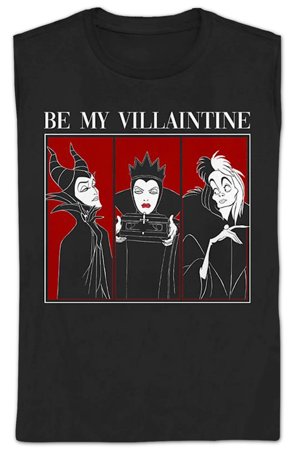 Womens Be My Villaintine Disney Shirt product image 2