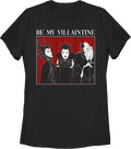 Womens Be My Villaintine Disney Shirt product image 1