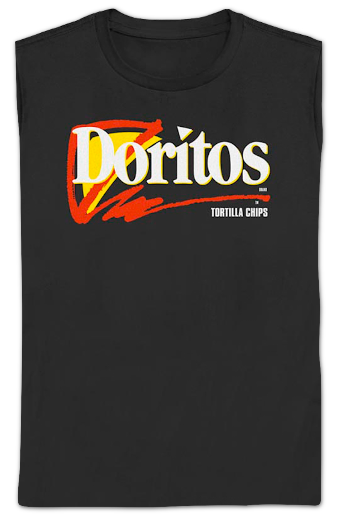Womens Black 90s Logo Doritos Shirt product image 2