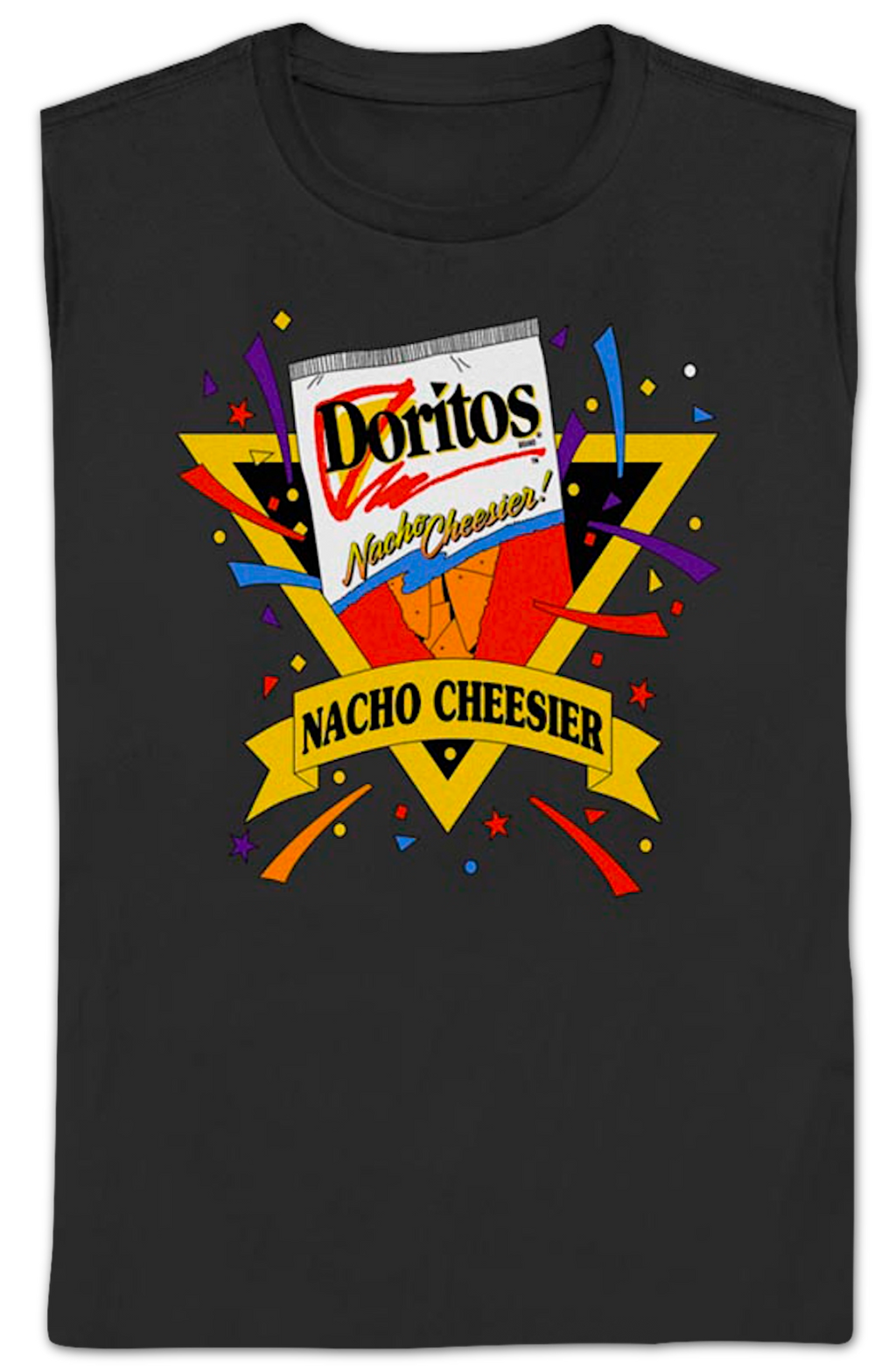 Womens Black Nacho Cheesier Celebration Doritos Shirt product image 2